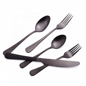 Wholesale Heavy Duty Stainless Steel Flatware Utensils Cutlery Set Silverware Including Knife <b>Fork</b> and Spoon - Product Image 5