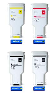 Cartouche compatible Aomya pour imprimantes HPQ727 <span class=keywords><strong>HP</strong></span> T920/T930/T1500/T2500/T1530/2530 - Impression numérique - Garantie de 24 mois - Product Image 2