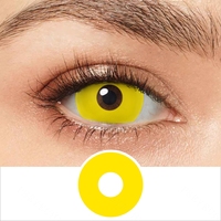Livraison Gratuite – Nouvelles Lentilles de Contact Colorées Psyeche Lumineuses 17mm – Lentilles Annuelles Souples à Effet UV
