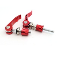 WXSNY 31.8mm 34.9mm levier de verrouillage de came en aluminium anodisé pince de tige de selle de vélo à dégagement rapide