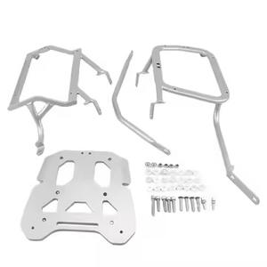 Accesorios de motocicleta de marco lateral de acero inoxidable para <span class=keywords><strong>CRF1000</strong></span>/1100LSilver Side Box Caja trasera inastillable - Product Image 2
