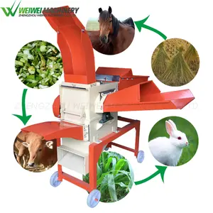 Machines de traitement des aliments Weiwei machine alimentaire pour animaux 9ZF coupeur de paille multifonctionnel