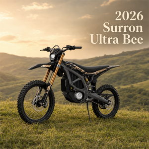 รถมอเตอร์ไซค์วิบากไฟฟ้า Surron Ultra Bee DDP ปี 2026 กำลังไฟ 24.5 กิโลวัตต์ 74 โวลต์ 60 แอมป์ชั่วโมง สำหรับผู้ใหญ่ ขับขี่แบบออฟโรด มอเตอร์ครอส และวิ่งบนทาง<span class=keywords><strong>วิบาก</strong></span> - Product Image 1