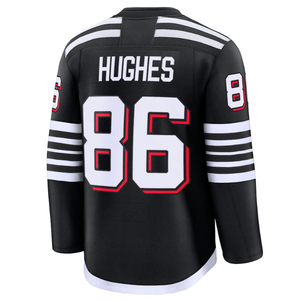 Camisetas de Hockey para Hombre, Completamente Cosidas, de los Jugadores Destacados 13 Nico Hischier, 30 <span class=keywords><strong>Martin</strong></span> Brodeur, 86 Jack Hughes, Tallas S-3XL - Product Image 3