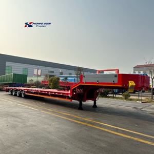 चीन में 4-एक्सल 80 टन कम बेड ट्रेलर उत्पाद प्रकारः ट्रेलर परिवहन खुदाई और अन्य भारी मशीनरी - Product Image 3
