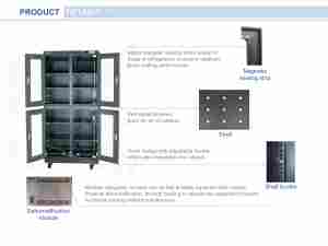 Armoire de séchage <span class=keywords><strong>d</strong></span>éshumidifiante haute performance 880L avec <span class=keywords><strong>humidité</strong></span> relative de 20%-60%, idéale pour les nouveaux matériaux, les semi-conducteurs et les domaines des nouvelles énergies - Product Image 4