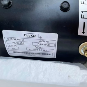 มอเตอร์กระแสตรงแบบกระตุ้นด้วยไฟฟ้า 48V 3kW รุ่น DA5-4006 102775101 ZQS48-4.0-T1 แบบยึดขอบหน้าแปลนขนาด 32 มม. สำหรับรถคลับคาร์ ZQS484.0T1 - Product Image 2