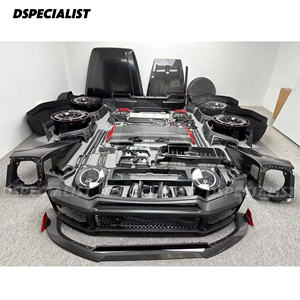 Kit carrosserie de style R W463 G63 en fibre de carbone sèche pour W463 G500 <span class=keywords><strong>G55</strong></span> AMG G63 G-Wagon Spoiler de capot 2002-2018 - Product Image 1