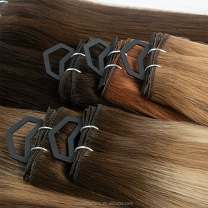 Cheveux humains tissés à la machine, double épaisseur, triple couche, volume maximal, mélange sans couture, durable, longue durée, doux et soyeux - Product Image 3
