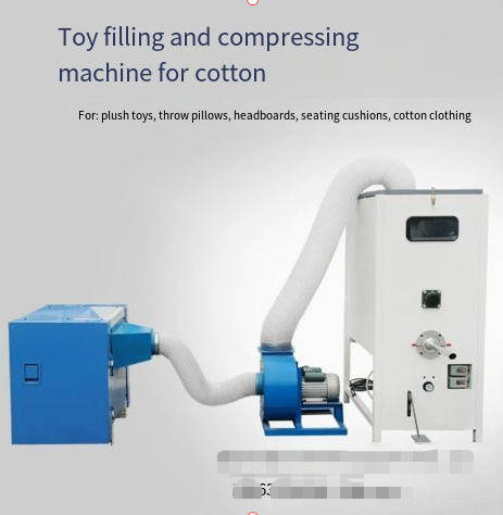 Polyester Fiber Throw Pillow Open Filling Machine Teddy Cotton Filling Toy Teddy Bear Fiber Opener Filling Machine