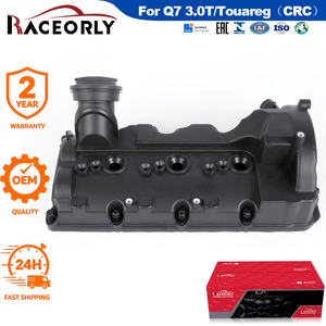 RACEORLY 059103469AQ 059103469BD Couvercle de soupape gauche pour Audi Q7 Q5 <span class=keywords><strong>VW</strong></span> <span class=keywords><strong>Touareg</strong></span> 3.0 TDI <span class=keywords><strong>V6</strong></span> EA837 CJM CRC CRCA - Product Image 1