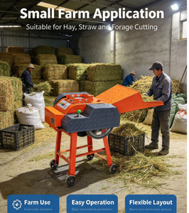 Machine à couper le foin multifonctionnelle pour l'élevage, style tendance, <span class=keywords><strong>prix</strong></span> compétitif, 800 kg/h, pour usage agricole - Product Image 5