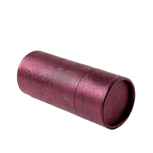 Cajas de cartón reciclables para manualidades Tubos de embalaje Kraft de papel biodegradable con ventana transparente - Product Image 6