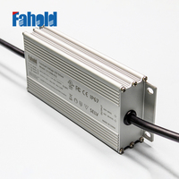 Transformateur électronique LED AC-DC étanche IP68 300W 12V 24V 36V 48V pour bande lumineuse LED extérieure, entrée 100-277VAC, prix usine