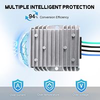 Convertisseur de suralimentation non isolé 9-23V à 24V 10A Module d'alimentation élévateur 240W pour moteurs automobiles Appareils médicaux Drones d'éclairage de scène