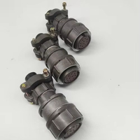 Conector Circular Ruso 2PM Serie 30 de 24 Pines Macho y Hembra, Conector Impermeable para Necesidades Industriales