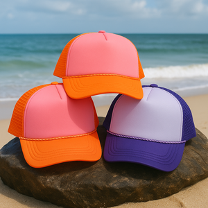 Corporate Gift Custom Embroidery Promotional Hat Structured High Profile Baseball Cap With Moisture Wicking Cotton Fabric Unisex