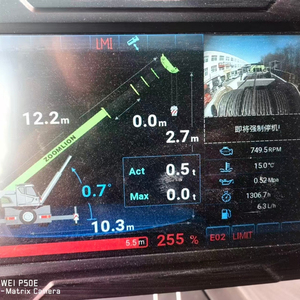 Grúa sobre Camión Usada Zoomlion ZTC500H 2023 de 50 Toneladas con Contrapeso de 10.5 Toneladas y Motor Yuchai - Product Image 5