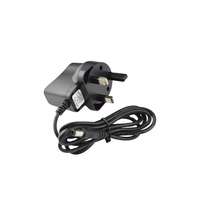 Adaptateur d'alimentation à découpage AC/DC en plastique vert 12V 1A avec haute efficacité