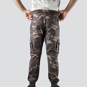 Pantalones Jogger de Camuflaje Casuales para Hombre con Diseño Estampado, Frente Plano y Cintura Media, Servicio OEM Personalizado - Product Image 5