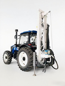 Máquina Perforadora de Pozos de Agua Montada en Triciclo Móvil de Tres Ruedas con Motor Diésel, con Caja de Cambios y Bomba, en Oferta - Product Image 2