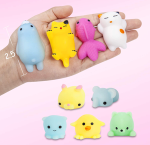 <span class=keywords><strong>Mochi</strong></span> <span class=keywords><strong>Squishy</strong></span> Toys Mini juguetes de peluche para aliviar el estrés para niños para fiesta de Navidad aula Regalo de Cumpleaños niños fiesta favores - Product Image 6