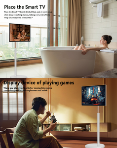 27 pouces rotatif sans fil interactif Android 13 écran tactile TV 8 + 128 Go nouveau processeur MTK support de sol mobile Portable - Product Image 5