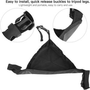 Borsa di sabbia portatile del treppiede di Nylon per la <span class=keywords><strong>fotografia</strong></span> & la pittura che equilibrano il supporto del peso per la roccia/la borsa della pietra accessori dello Studio della foto - Product Image 3