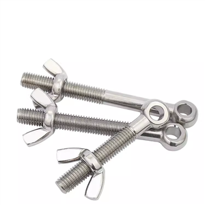 Pernos oscilantes de acero inoxidable con zincado y aluminio, estándar DIN444, con ojo largo, tornillo <span class=keywords><strong>M12</strong></span>, diseño de nudo deslizante, piezas al por mayor - Product Image 2