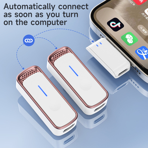 Micrófono Lavalier Inalámbrico Digital Magnético SX88, Estéreo, Portátil, para Transmisión en Vivo, Exterior, Mini, con Cancelación de Ruido, Micrófono de Solapa - Product Image 6