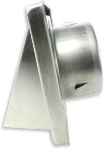Stainless Steel <strong>Ventilation</strong> air Vent with <strong>Flap</strong> SUA Cowled Wall Vent Non Return <strong>Flap</strong>