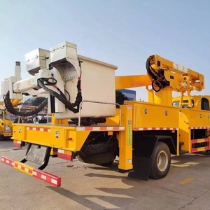 Sollevatore per camion a braccio isolato da 21 metri 45 KV veicolo aereo da lavoro isolato secchio elettrico per riparazione e manutenzione di emergenza - Product Image 6