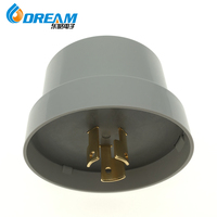 DREAM T - Tapa de Protección Contra Cortocircuitos con Bloqueo Giratorio NEMA, Resistente a la Intemperie, 480 VCA, para Protección de Iluminación LED en Exteriores