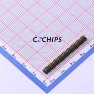 X1321WVS-2x32J-C40D53 Pin Header SMD,P=1.27mm Connector ( Pin Structure: 2x32P )( Pitch: 1.27mm )( Row Spacing: 1.27mm ) - Product Image 1