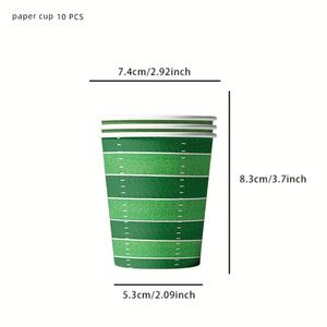Set de Decoración para Fiesta Temática del Super Bowl, para el Día del Partido, Suministros para Celebración de Cumpleaños - Product Image 5