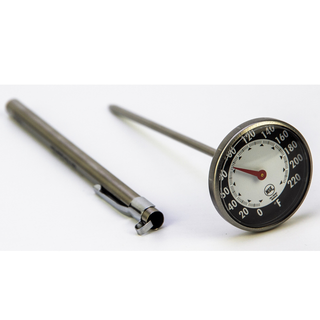 Pocket Digital Instant Read Thermometer With Fahrenheit and Celsius Degree Dial With Pen Cip