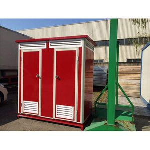 Baño Portátil de Acero, Diseño Moderno, Duradero, para Uso Público, Baño al Aire Libre - Product Image 2