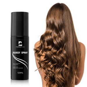 Spray capillaire en <span class=keywords><strong>gel</strong></span> léger à tenue forte, biologique, végétalien, à marque privée, parfum pour cheveux bouclés et unisexe - Product Image 1