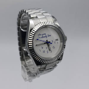 ¿Quién se importa? Ya estoy tarde. Reloj SEILOCE de 36/39 mm sin logotipo, automático, mecánico, para hombre, resistente al agua. - Product Image 5