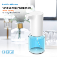 Dispensador de Jabón Líquido de Espuma Portátil OEM, Montado en Pared, Digital, Automático, Sin Contacto, para Lavandería, Hotel, Recargable, con Batería, Certificado CE