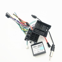 Faisceau de câbles vidéo pour Volkswagen Touareg Magotan Passat Bora Polo Santana Voyage Golf Car Canbus Android Radio
