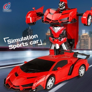 Chengji-<span class=keywords><strong>coche</strong></span> <span class=keywords><strong>robot</strong></span> a control remoto para niños, a escala 1/18 juguete, deformación, venta al por mayor - Product Image 3