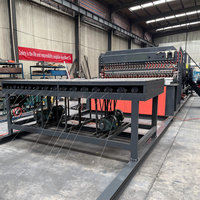 Machine à souder les grillages métalliques GWC2500B Ligne de soudage automatique en rouleaux et en panneaux 3-6 mm 2500 mm 60-80 soudures/min PLC CE