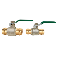 BH Offre Spéciale 22*22mm DN20 PN16 eau plomberie Propress V profil presse laiton robinet à boisseau sphérique