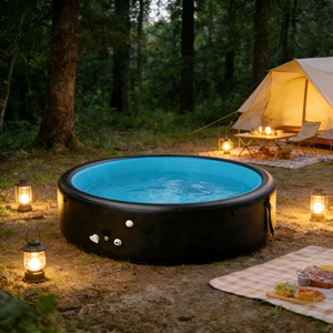 Piscine gonflable hors sol <span class=keywords><strong>de</strong></span> haute qualité avec siège, personnalisable et économique, idéale pour les fêtes en famille dans le jardin. - Product Image 2