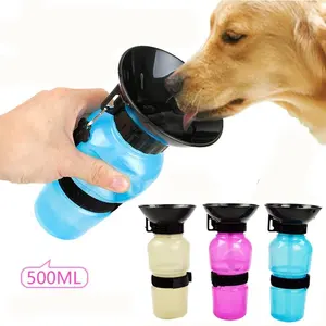 น้ำพุสัตว์เลี้ยง Suppliers-ขวดน้ำดื่มสำหรับสุนัขสัตว์เลี้ยงแบบบีบ,เครื่องจ่ายน้ำดื่มแบบพกพาสำหรับลูกสุนัขแมว