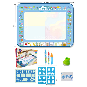 Hochwertige Bildung Lernen Kinder Zeichnen Spielzeug Cartoon Malerei Spielzeug Wasser Leinwand für Kinder - Product Image 1