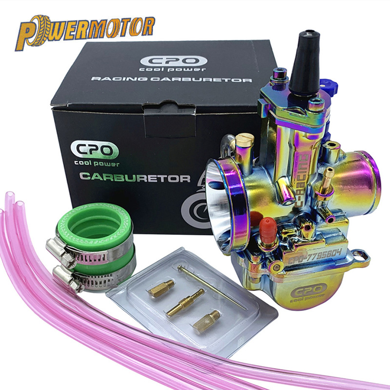 Универсальный мотоциклетный карбюратор PWK, карбюратор для мотоцикла разных цветов, 28, 30, 32, 34 мм, с двигателем, 110cc, 250cc, 125cc, UTV, ATV, 4T