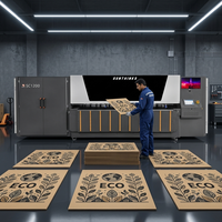 Imprimante d'emballage industrielle Sunthinks SC1200, solution numérique à jet d'encre haute vitesse pour l'usine de cartonnerie