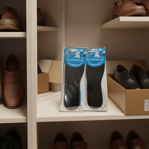 Plantillas Clorofila Insoles Black 35-40 Size Pack Of 12pcs For Shoes - Product Image 2